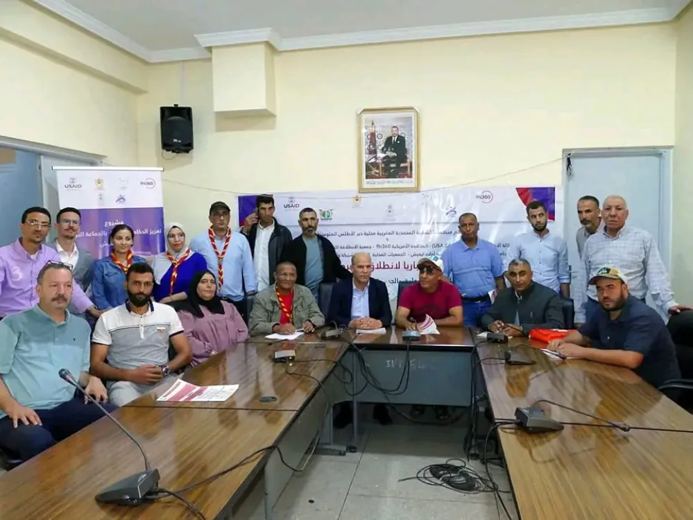 إطلاق مشروع تعزيز الحكامة المحلية  بالجماعة الترابية أولاد يعيش